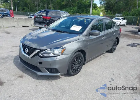 2016 Nissan Sentra S из США, поврежденный, VIN 3N1AB7APXGY321243